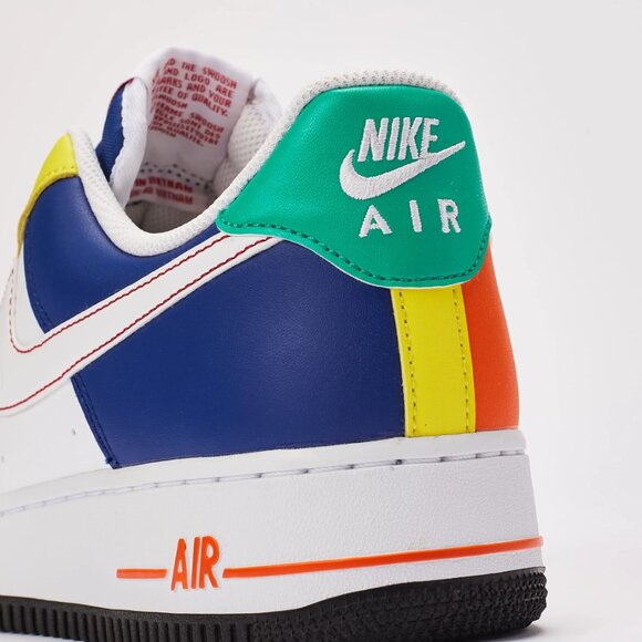 9M - [NEW] Men's Nike Air Force 1 Low '07 LV8 Shoes White FN6840-657 - Picture 6 of 6